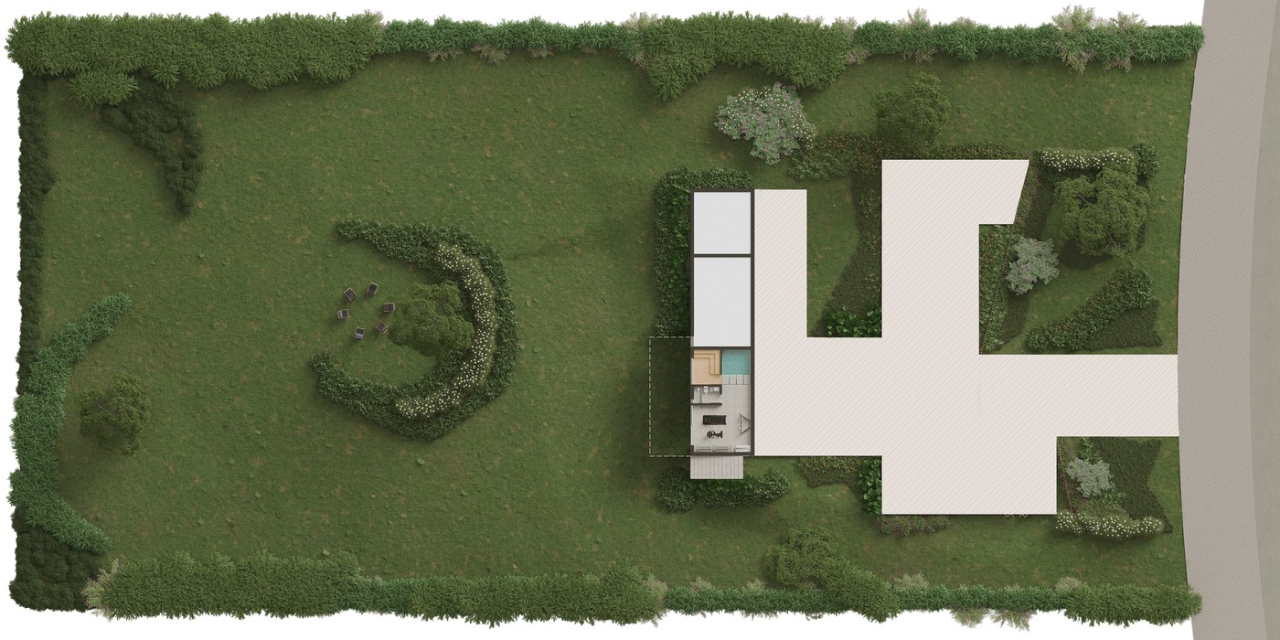 Planta Casa Aurora - Subsolo