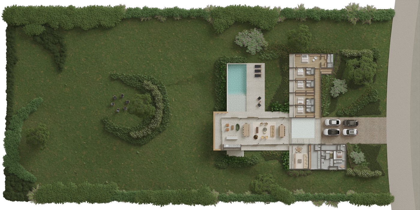 Planta Casa Aurora - Térreo
