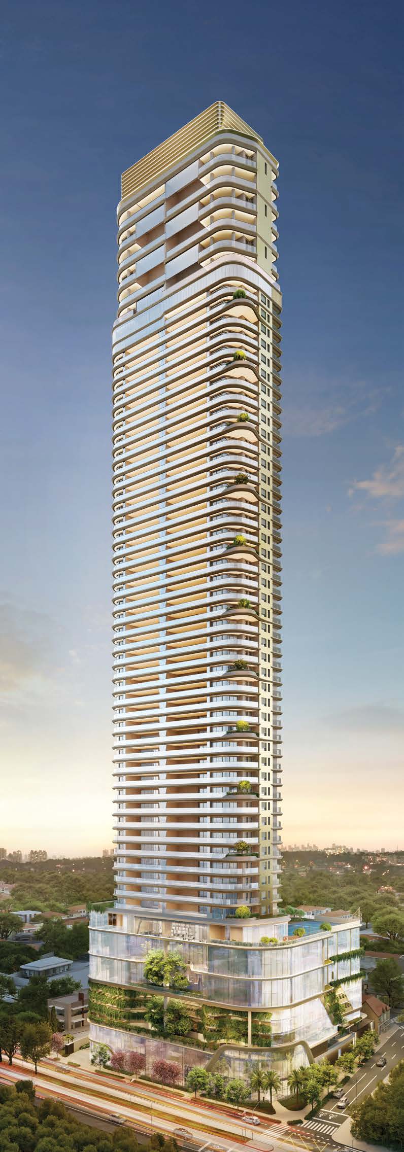 Fachada do EPIC Jardim Europa com design assinado por Pininfarina
