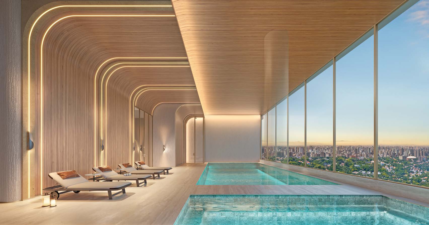 Sky Wellness do EPIC Jardim Europa no 51º pavimento