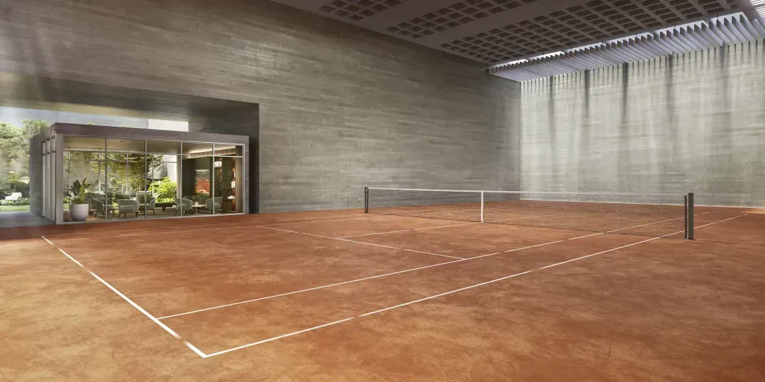 Quadra de Tênis Gran Oscar Ibirapuera